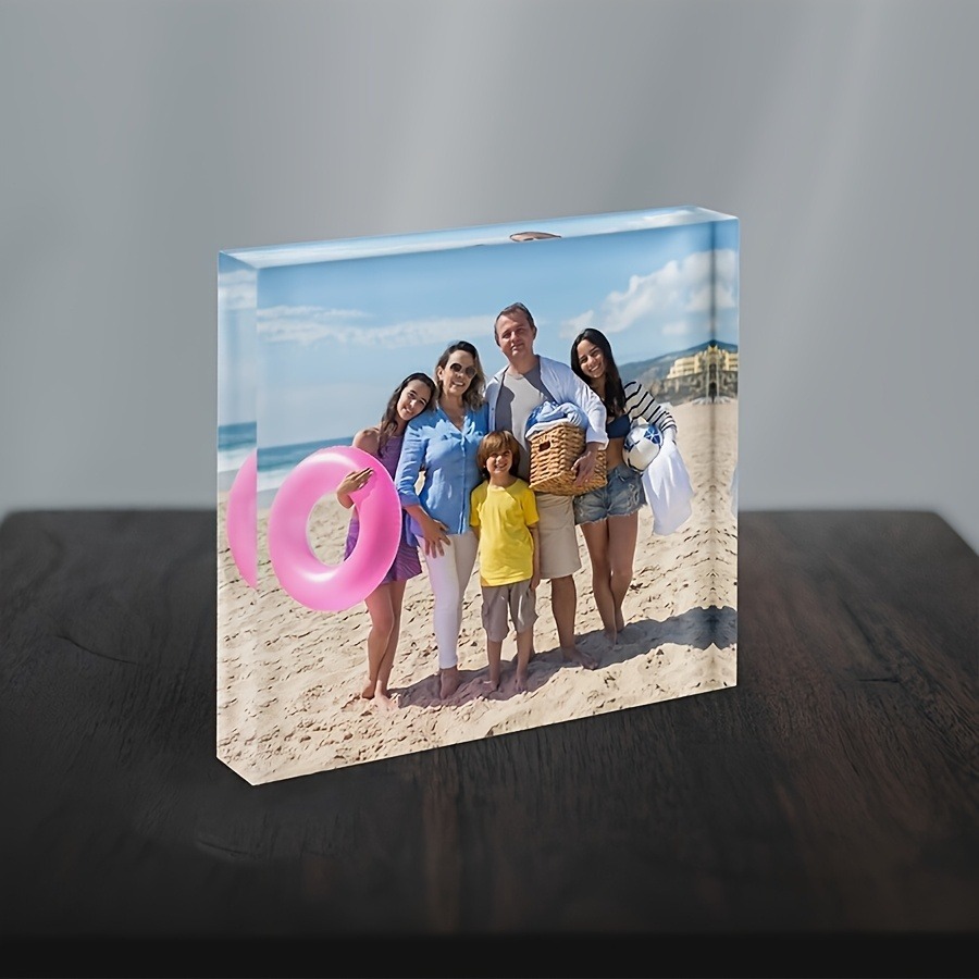 Photo Acrylic Block - 1PC Custom Photo Acrylic Personalized Gift
