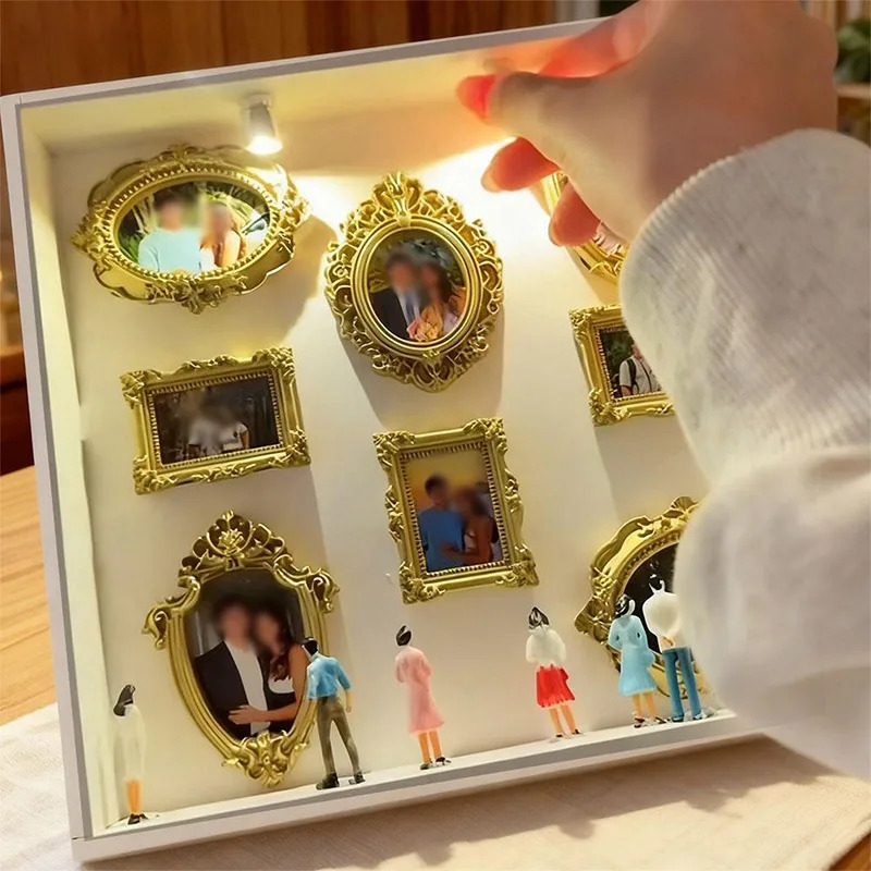 DIY Mini Museum Silhouette Box - Metal Photo Panel 评论和价格