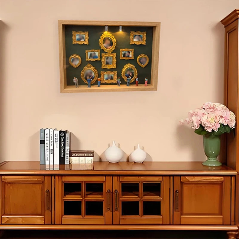 DIY Mini Museum Silhouette Box - Metal Photo Panel 评论和价格