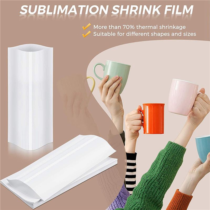 ABXF-280Pcs Sublimation Shrink - Sublimation Mug White 评论和价格