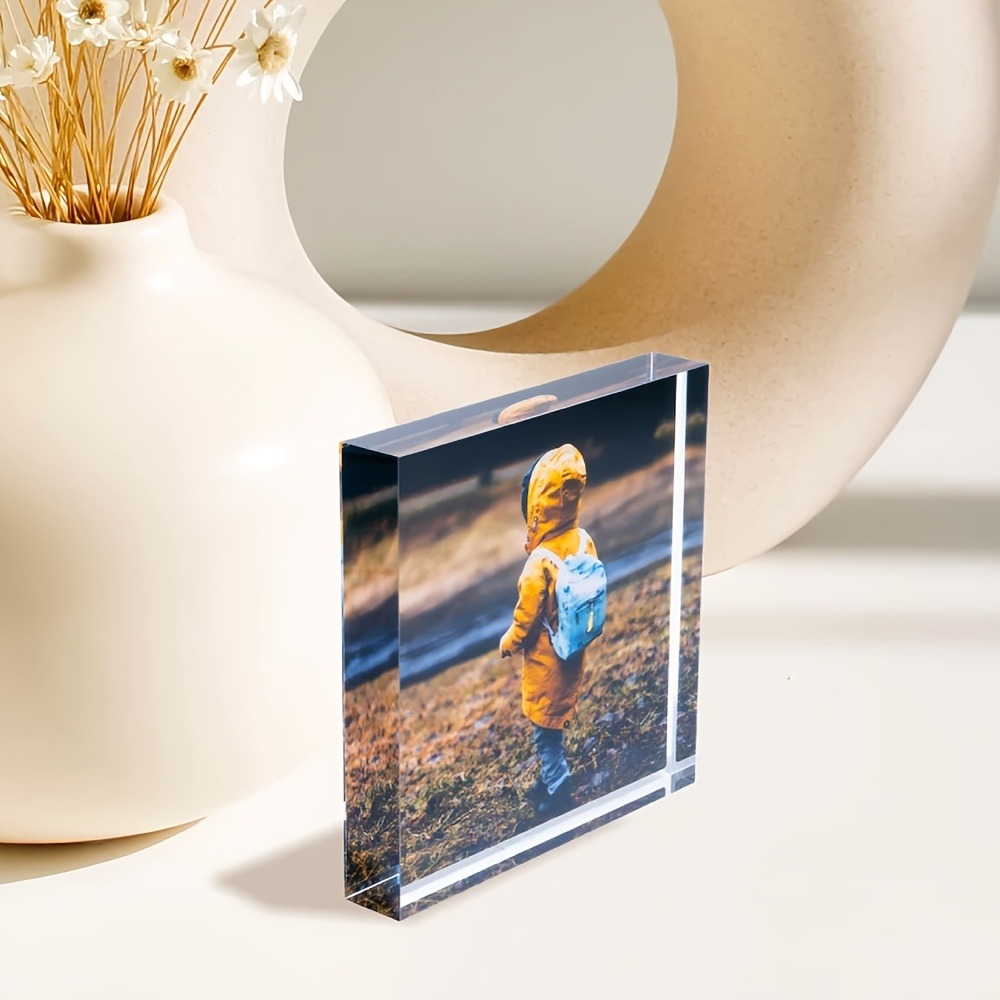 Personalized 3D Acrylic Photo  - Photo Acrylic Block 评论和价格