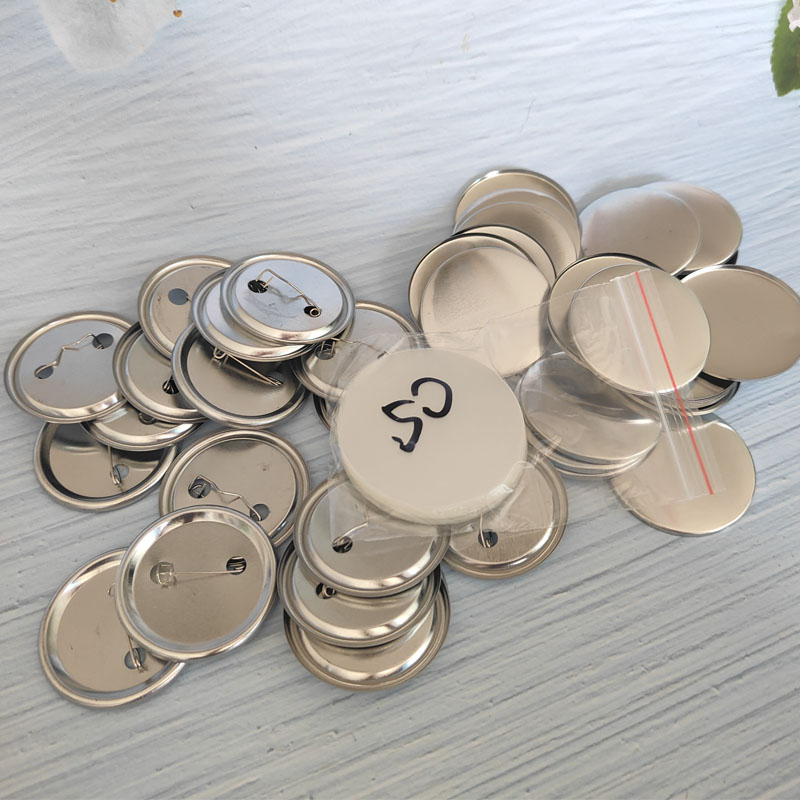 100 SET Blank Badge Pin Button - Button Badge Blank 评论和价格
