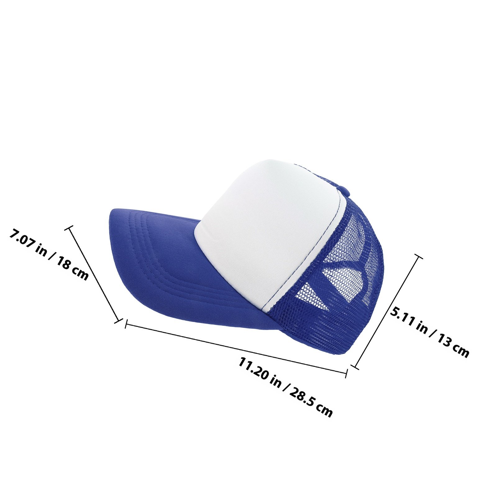 10Pcs Blank Mesh Baseball Hats - Hat Sublimation Blank 评论和价格