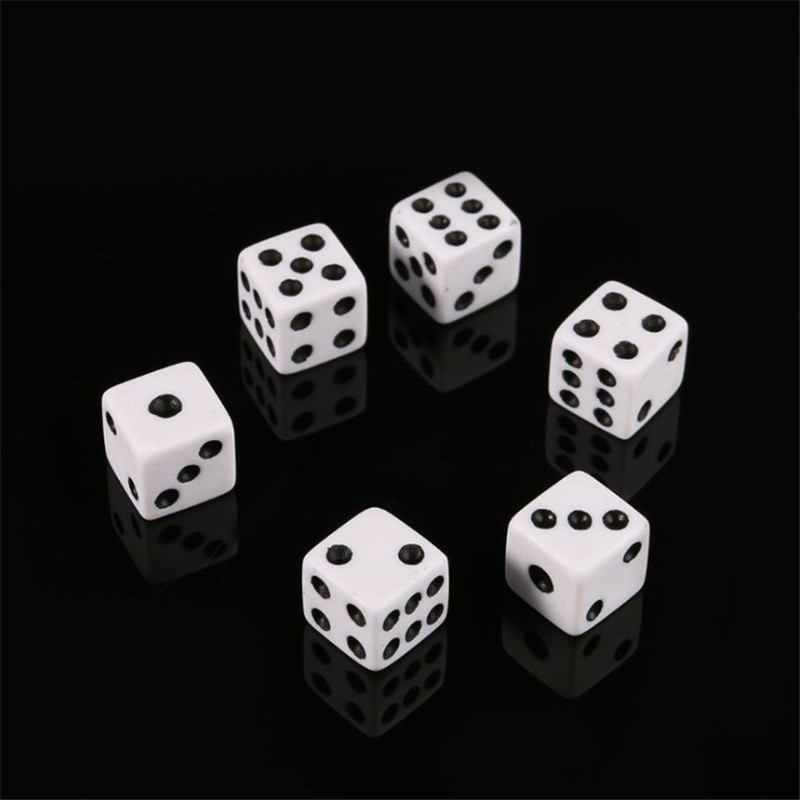 50PCS 8MM 10MM Square Point Di - Puzzle Blank White 评论和价格
