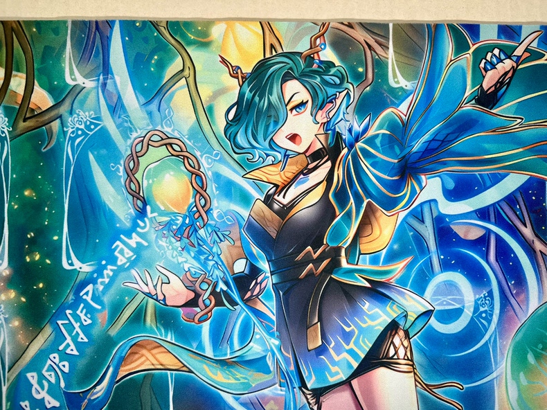 Yugioh Elfnote Tinia Play Mat  - Door Mat Blank 评论和价格