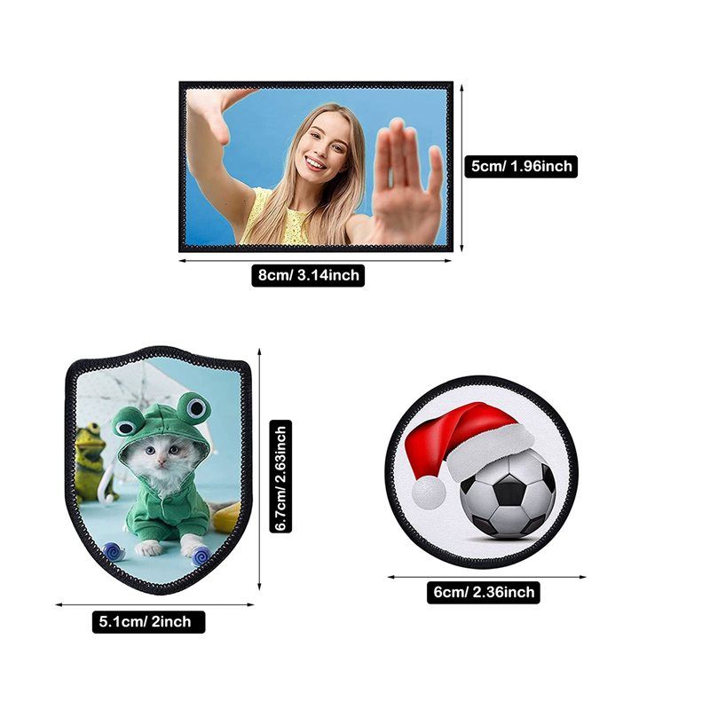 BAAJ-90Pc Sublimation Patches  - Hat Sublimation Blank 评论和价格