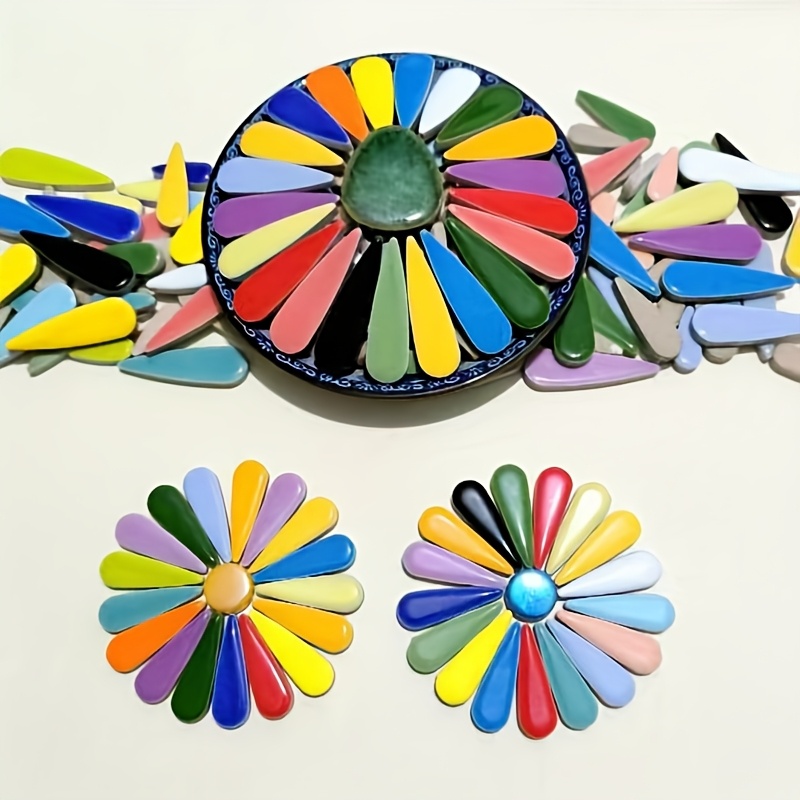 50g Teardrop-Shaped Ceramic Mo - Ceramic Tile Blank 评论和价格