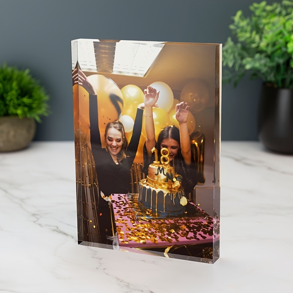 Personalized Beach Sunset 3D A - Photo Acrylic Block 评论和价格