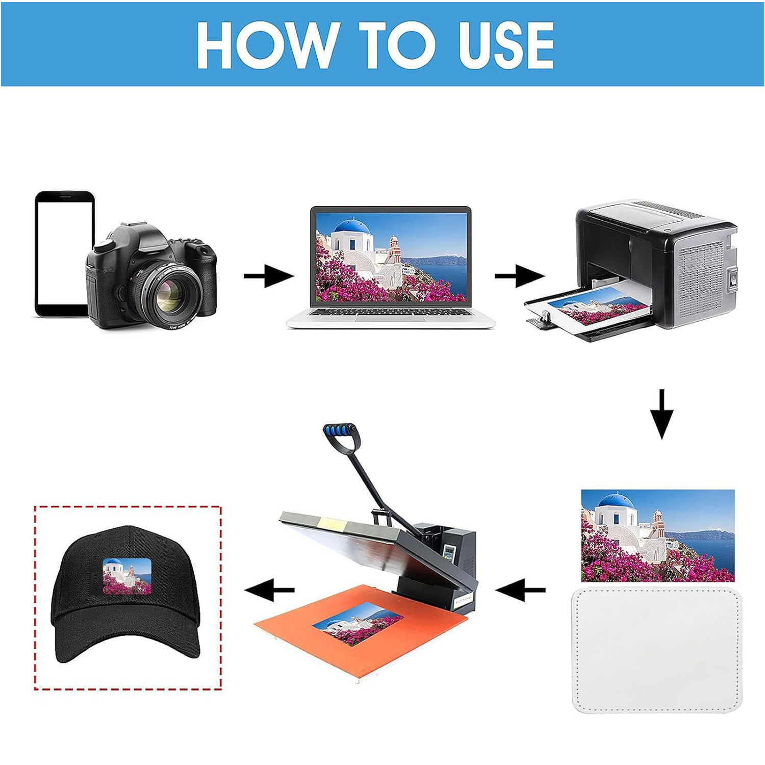 Sublimation Blanks Leatherette - Hat Sublimation Blank 评论和价格