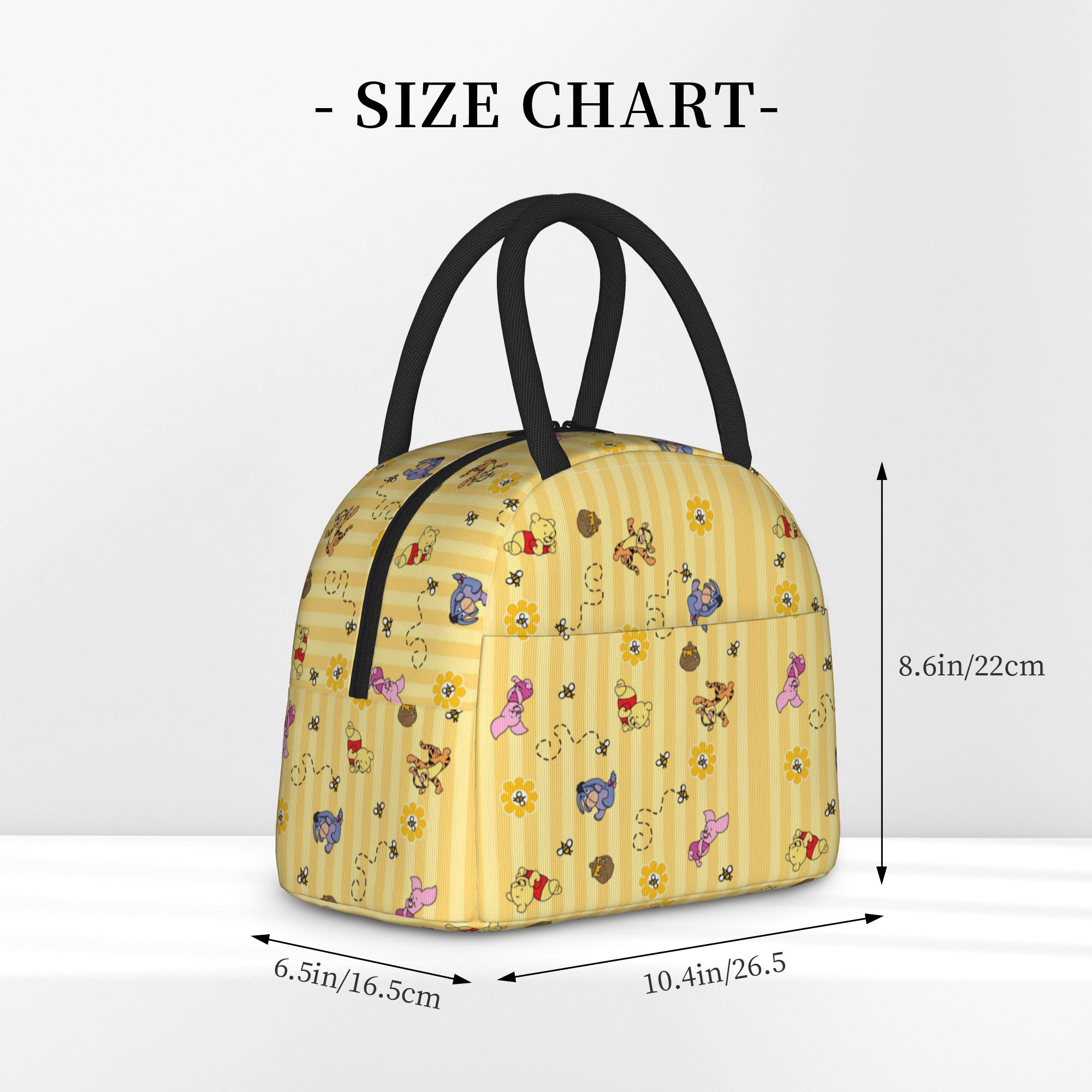 Cute Honey And Bee Insulated L - Tote Bag Sublimation 评论和价格