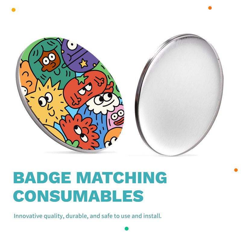 Blank Mirror Badge Button Make - Button Badge Blank 评论和价格
