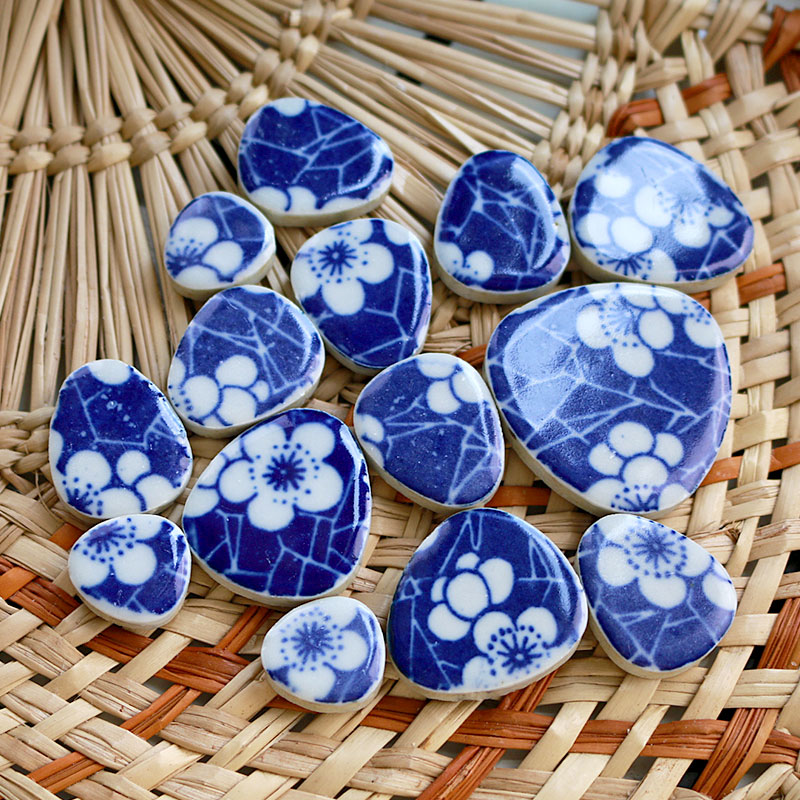 100g DIY Ceramic Mosaic Tiles  - Ceramic Tile Blank 评论和价格