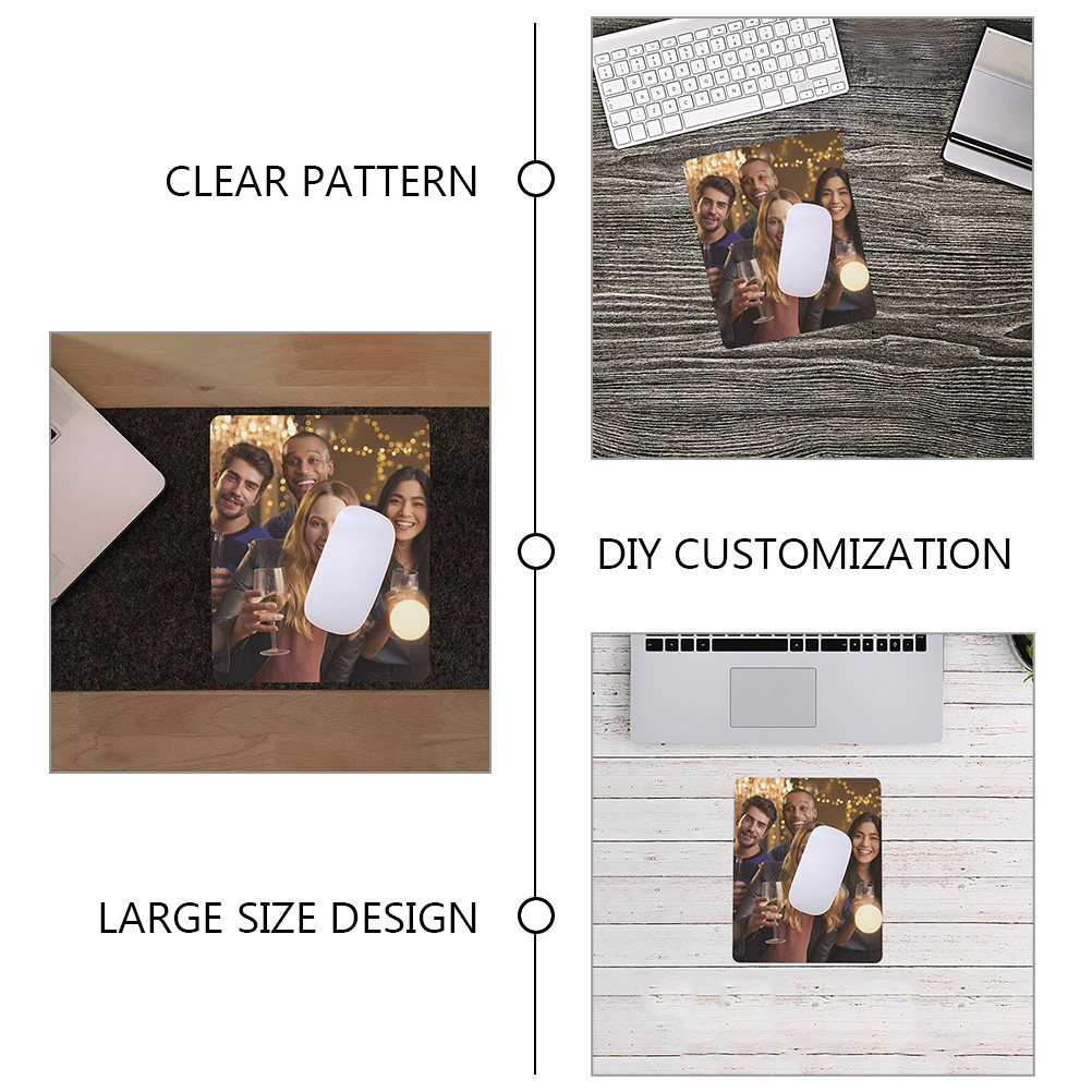 4Pcs Sublimation Mouse Pad Bla - Mouse Pad Blank Sublimation 评论和价格