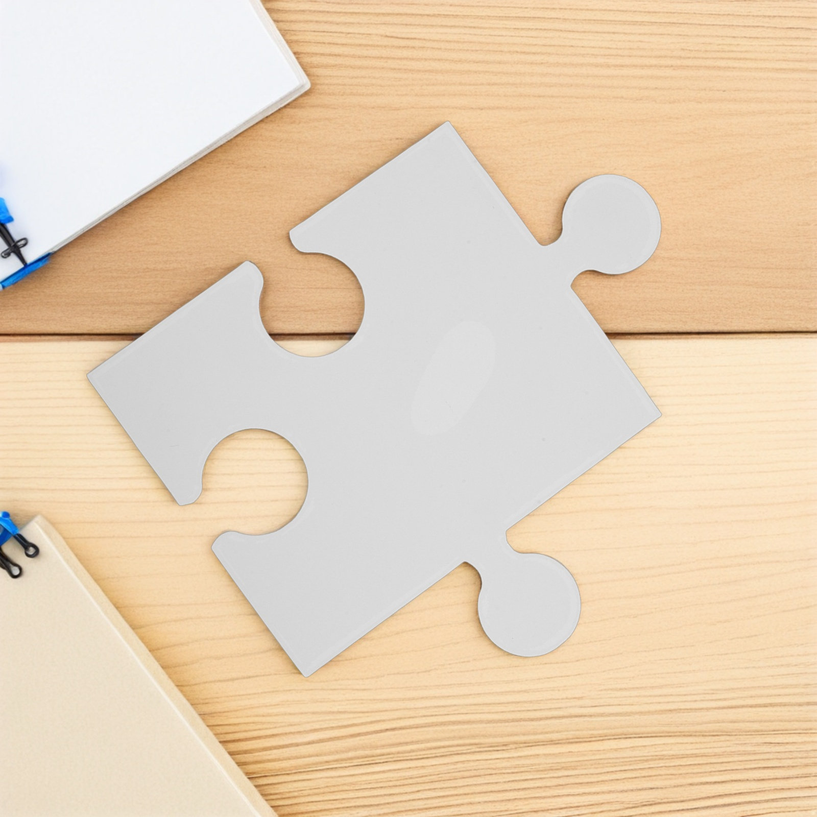 60Pcs Large White Blank Puzzle - Puzzle Blank White 评论和价格